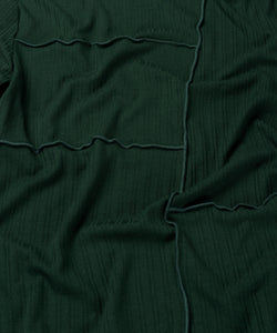 SHANNIE LS TOP - DARK GREEN