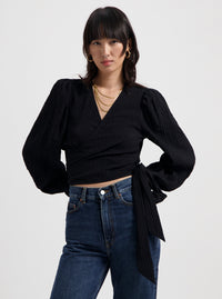 NOUS SOMMES LABELS | HANNIE TOP - BLACK