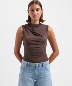 NOUS SOMMES LABELS | EDIE TOP - BROWN