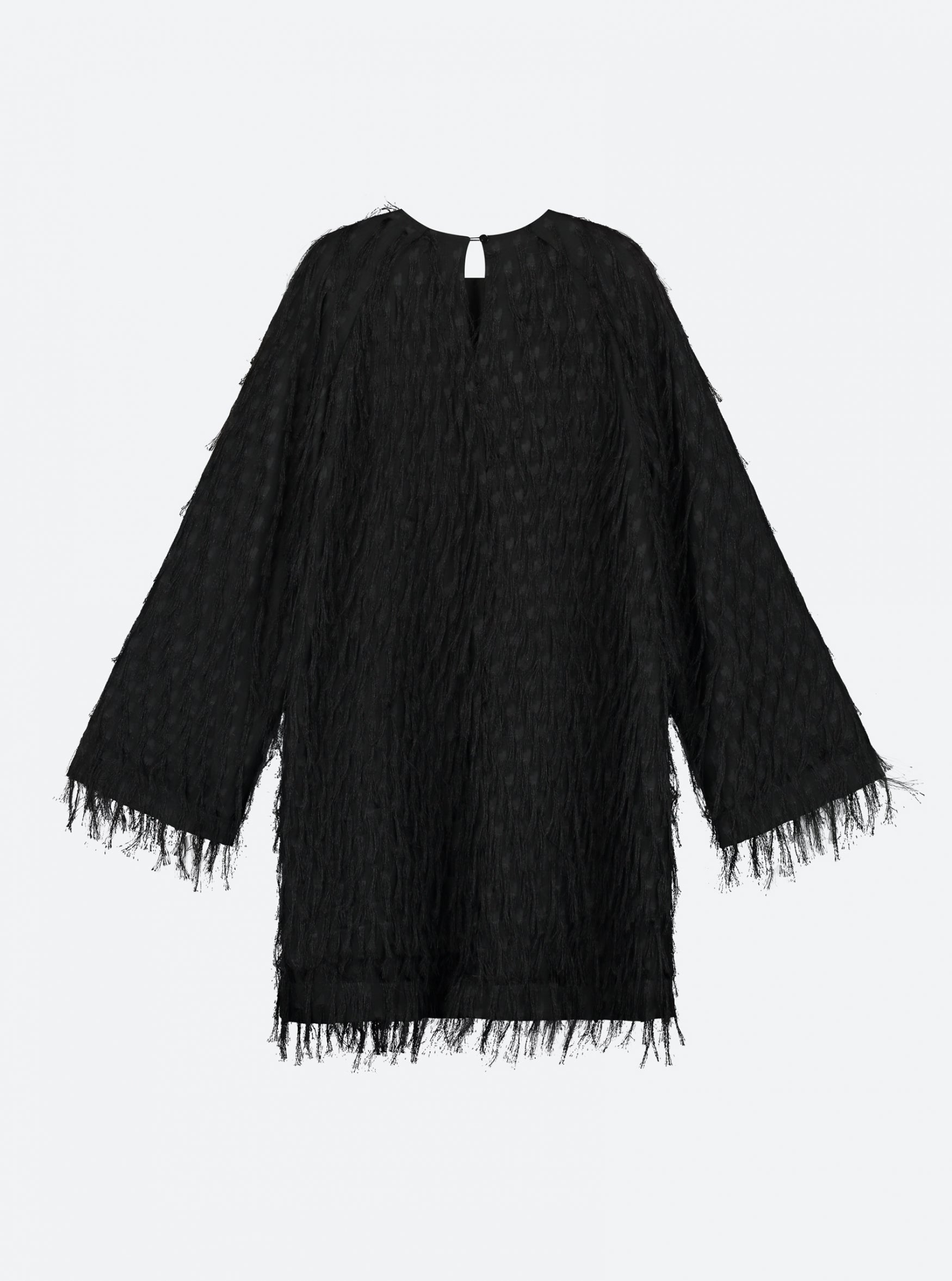 NOUS SOMMES LABELS | ELLIE FRINGE DRESS - BLACK