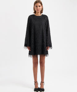 NOUS SOMMES LABELS | ELLIE FRINGE DRESS - BLACK