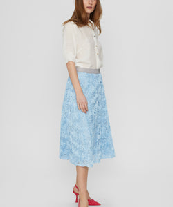 NUMPH | DOROTHEA SKIRT - CLEAR SKY