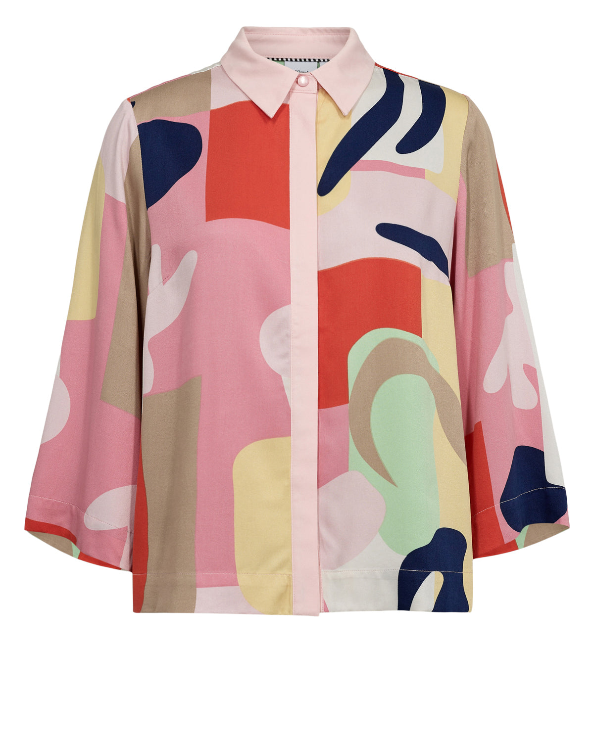 NÜMPH | ULRIKA SS SHIRT - FLAMINGO PINK