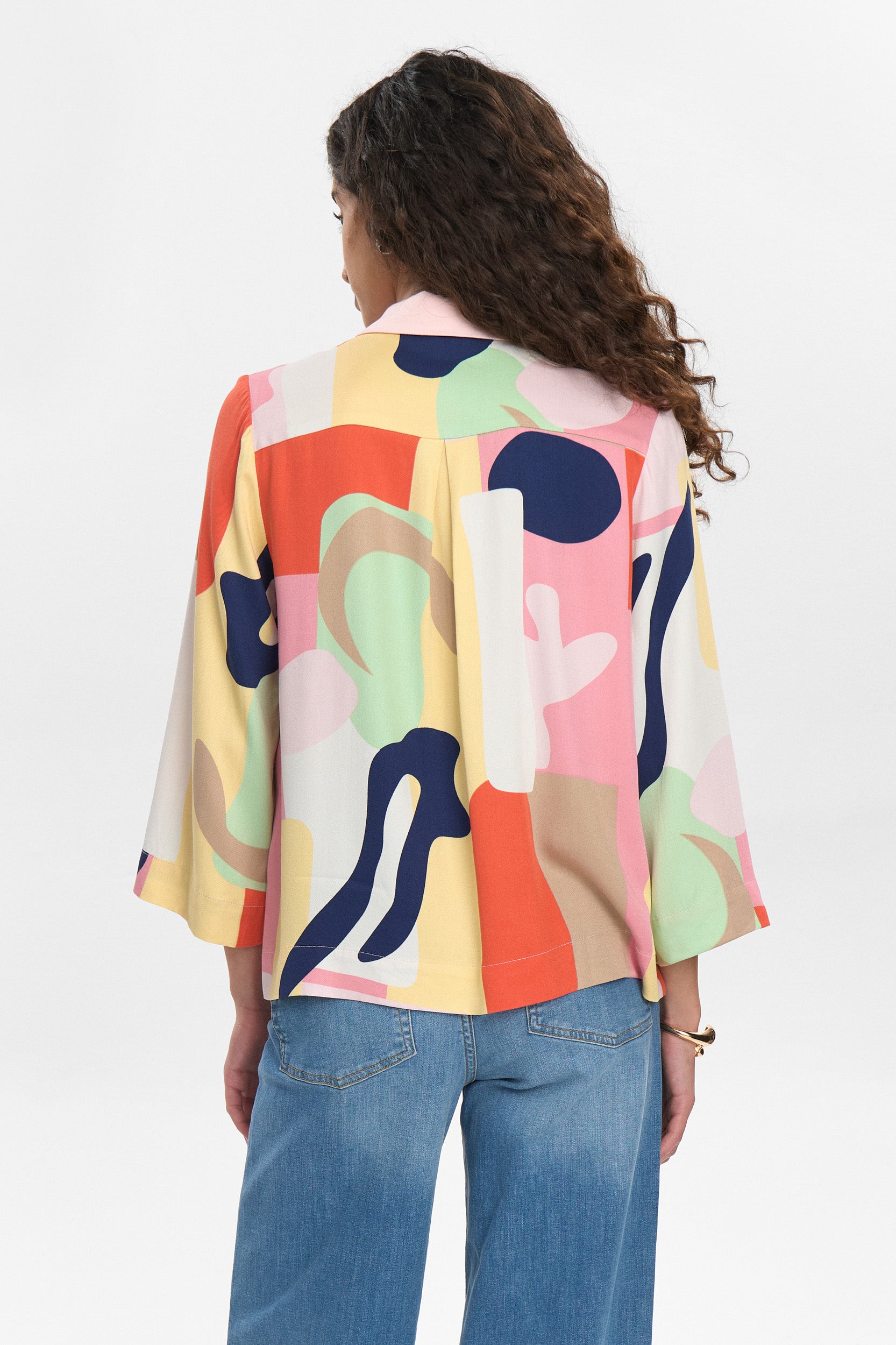 NÜMPH | ULRIKA SS SHIRT - FLAMINGO PINK