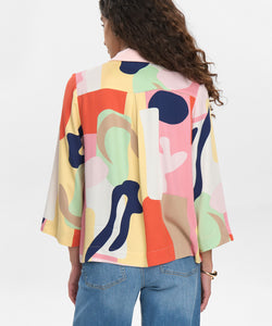 NÜMPH | ULRIKA SS SHIRT - FLAMINGO PINK