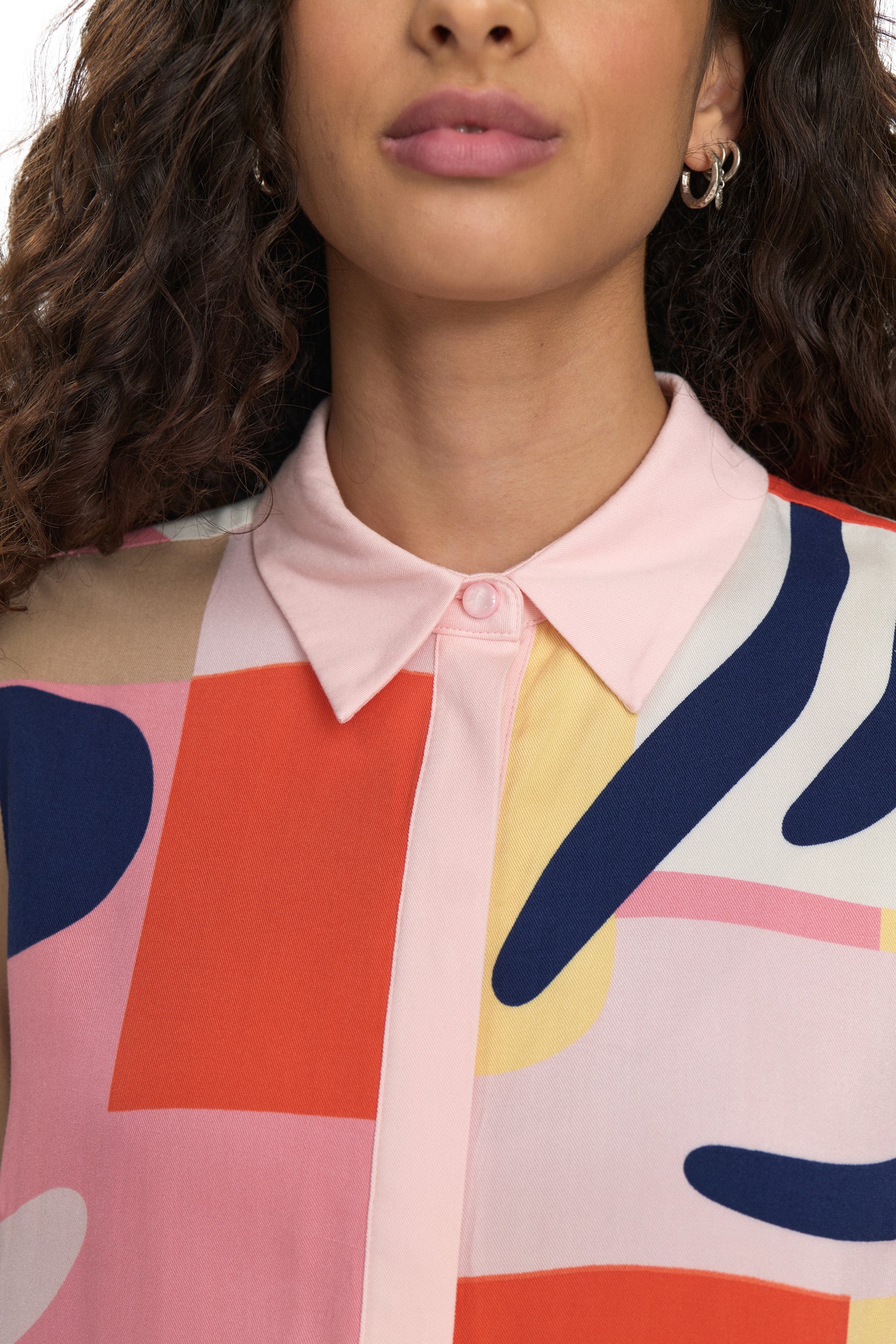 NÜMPH | ULRIKA SS SHIRT - FLAMINGO PINK