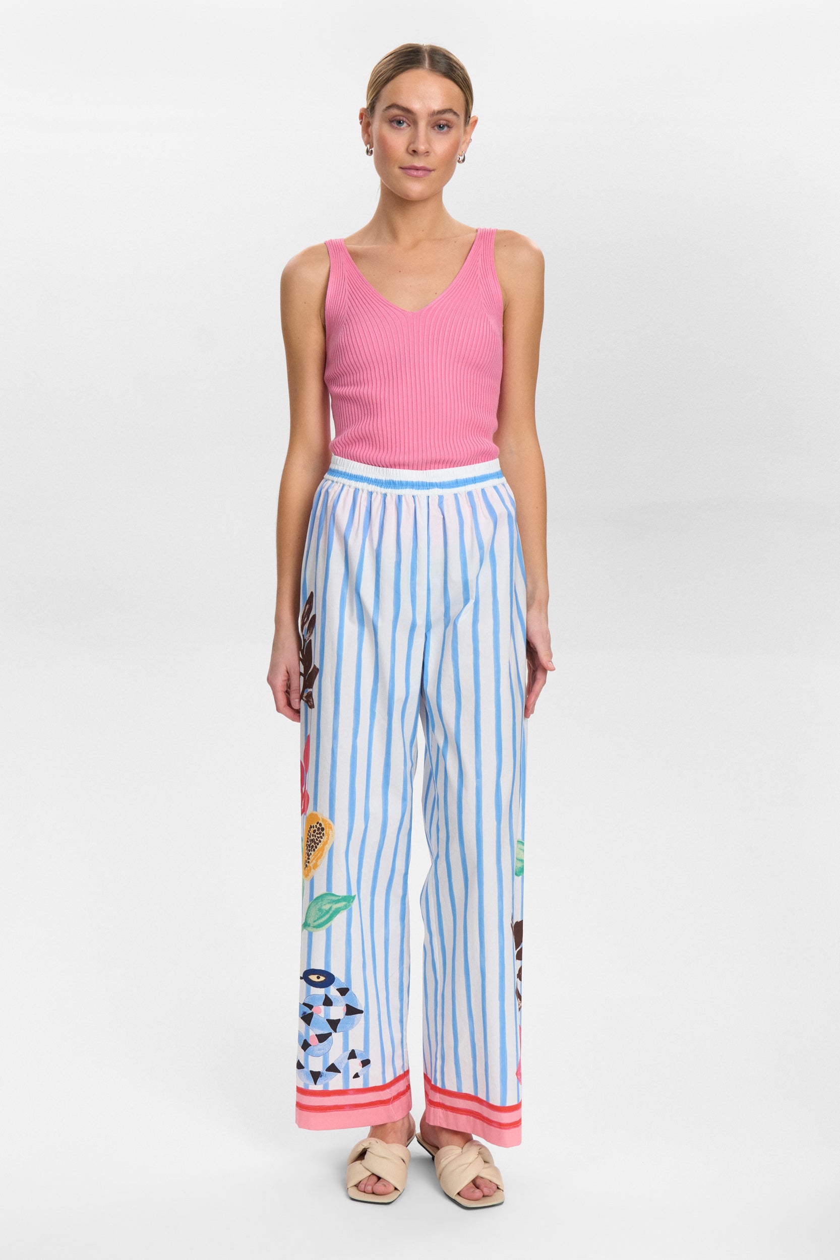 NÜMPH | WENDIE PANTS - BRIGHT WHITE
