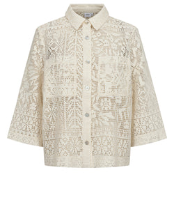 NÜMPH | WICKI SHIRT - CLOUD DANCER