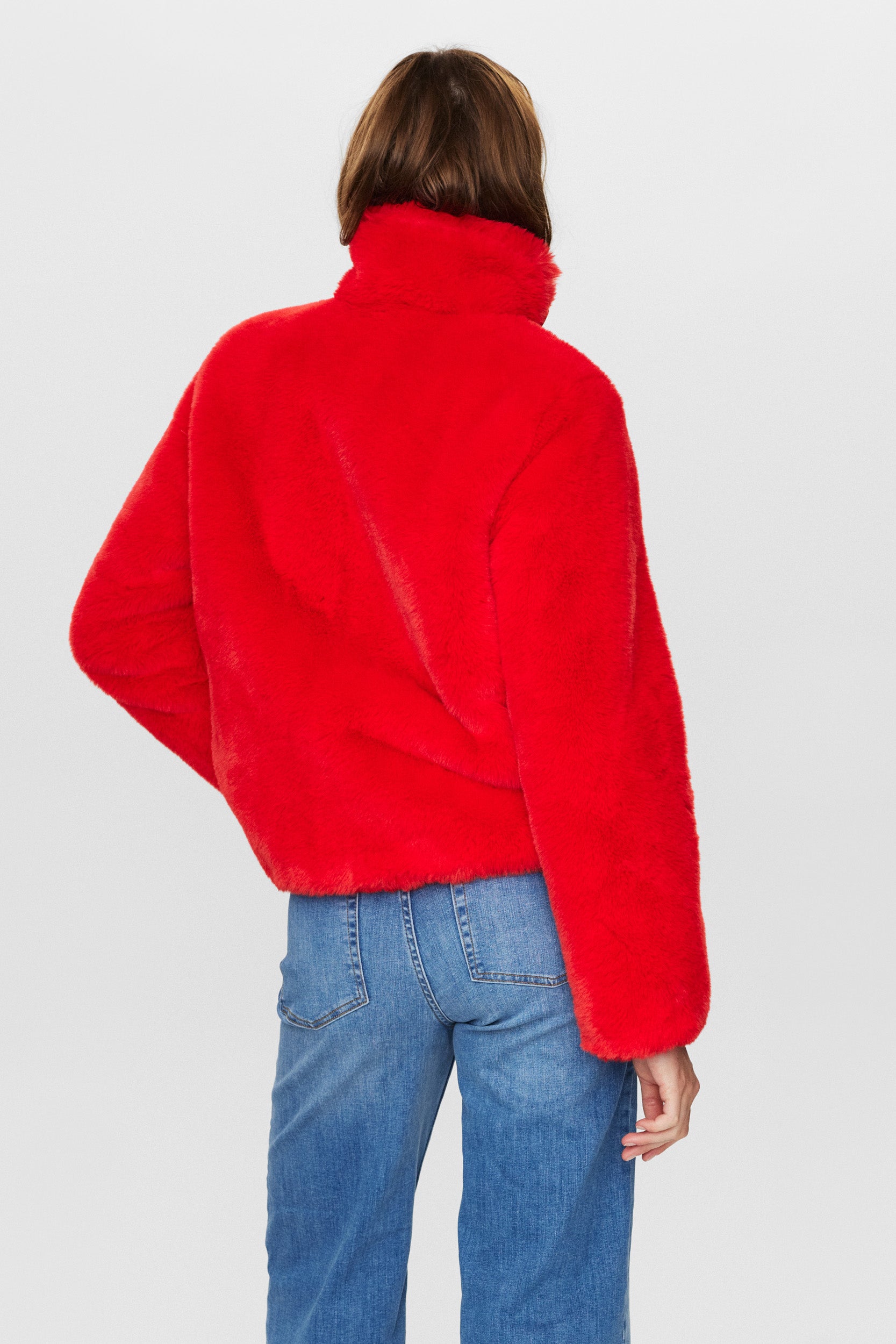 NUMPH | WINDA JACKET - HIGH RISK RED