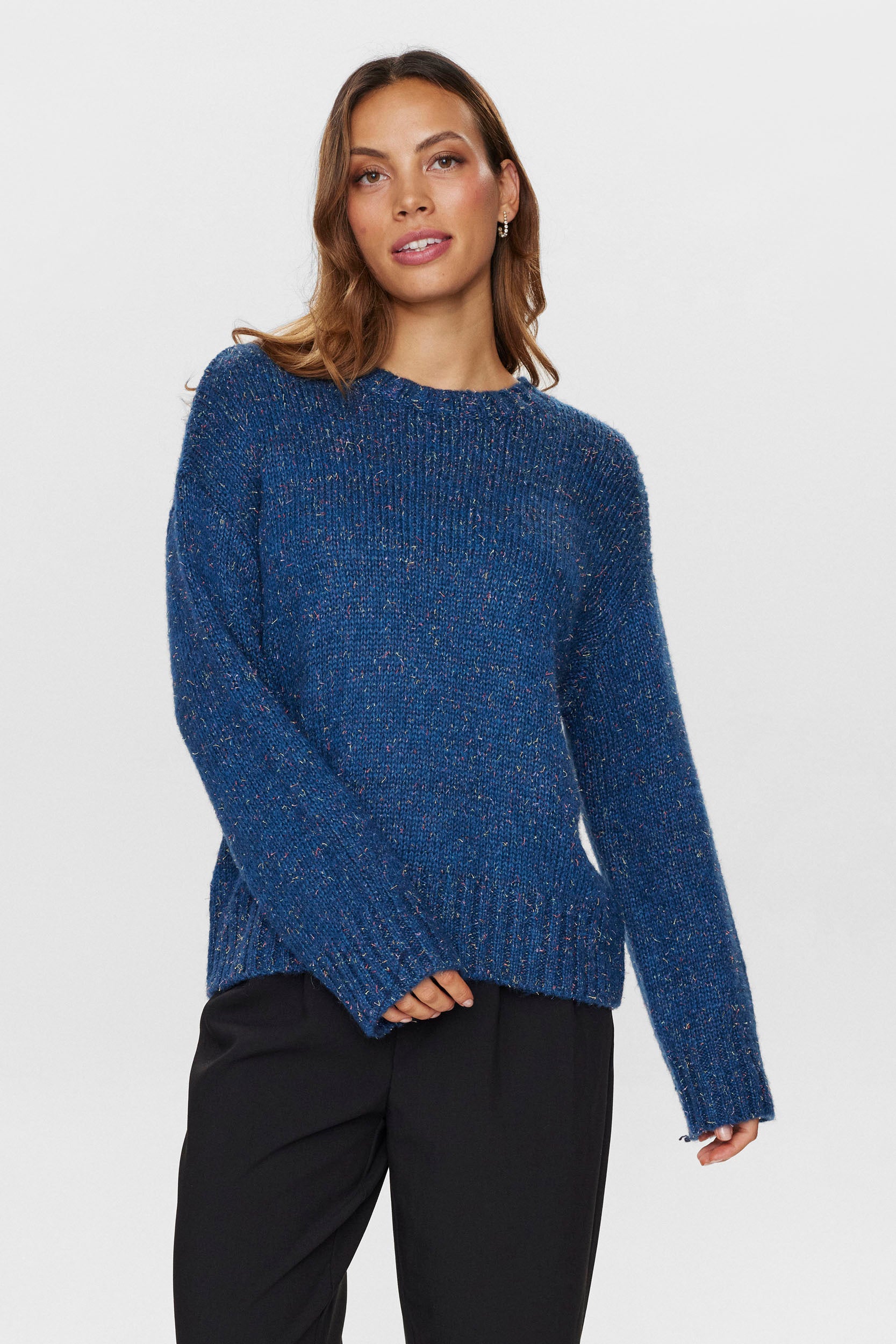 NÜMPH | NIPPA PULLOVER - DRESS BLUES