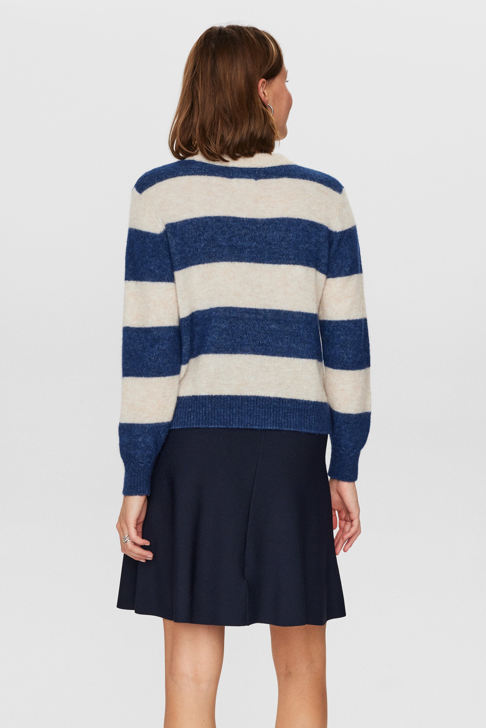 NUMPH | RIETTE PULLOVER - DRESS BLUES