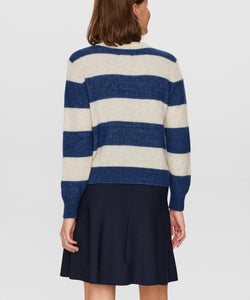 NUMPH | RIETTE PULLOVER - DRESS BLUES