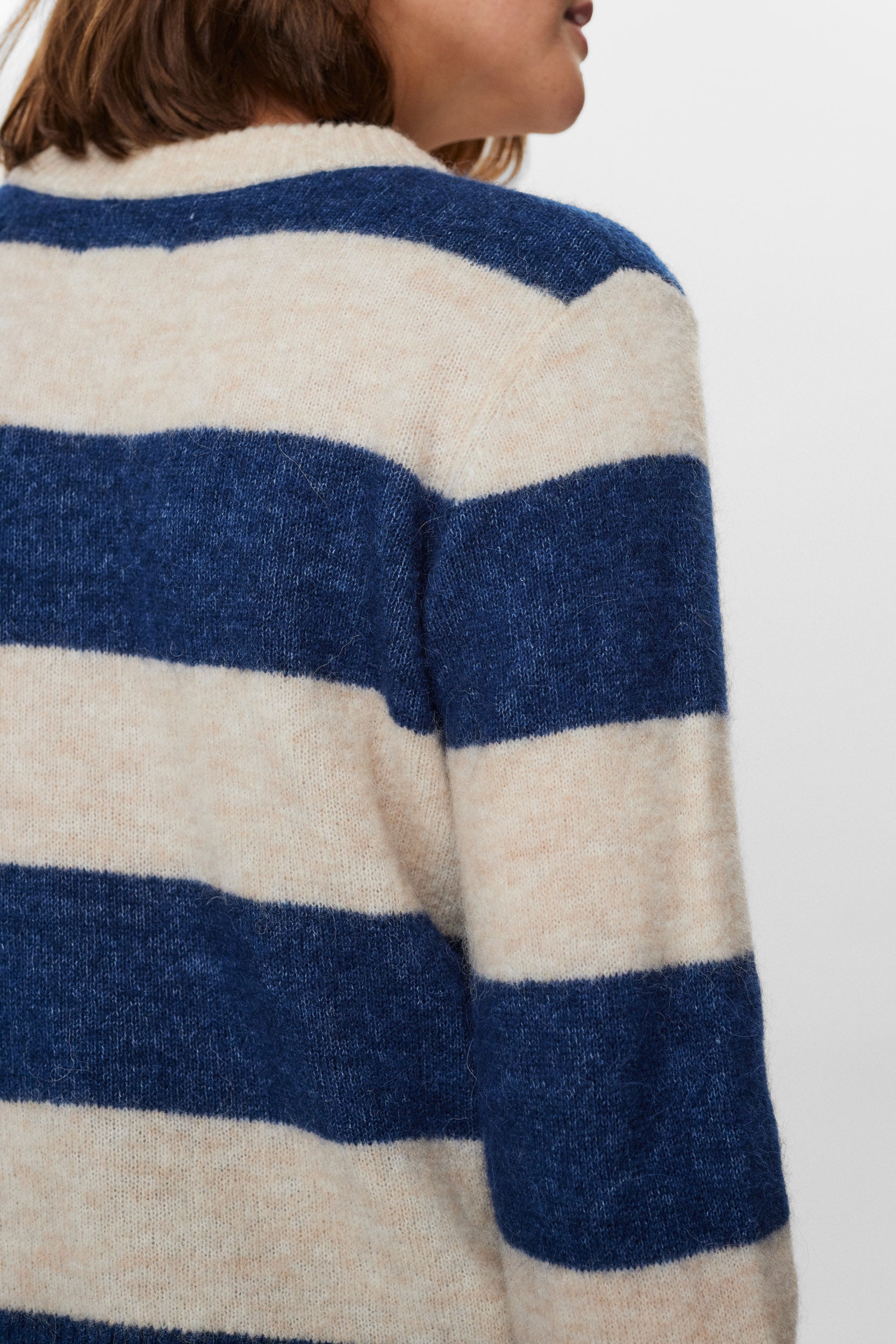 NUMPH | RIETTE PULLOVER - DRESS BLUES