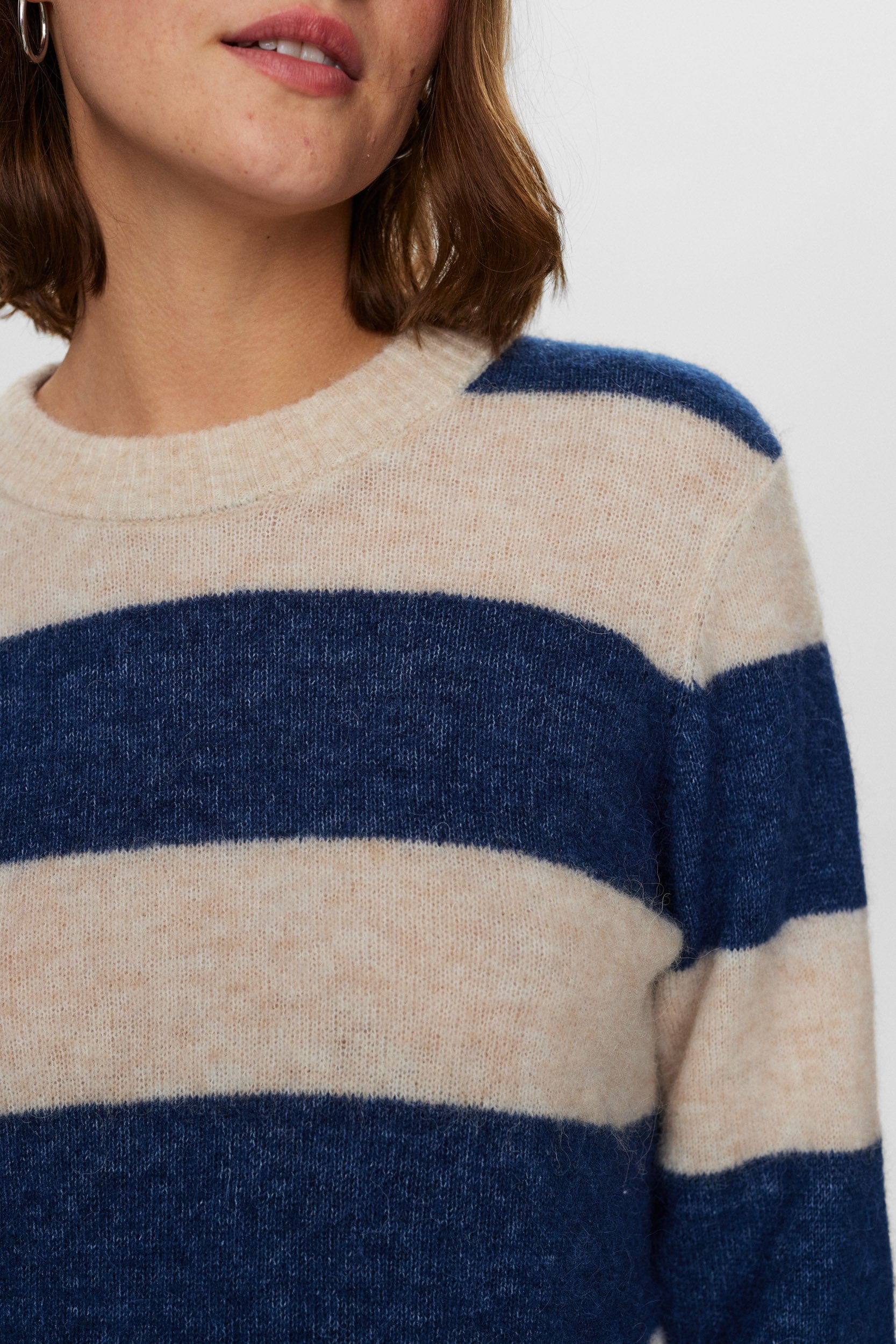 NUMPH | RIETTE PULLOVER - DRESS BLUES