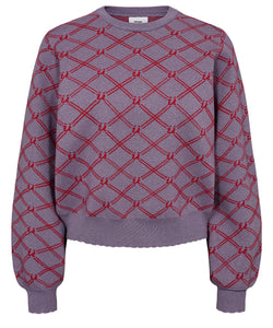 NUMPH | BIR PULLOVER - LAVENDER CRYSTAL