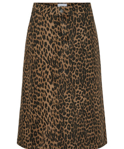 NUMPH | GIGI SKIRT - TIGERS EYE