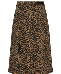 NUMPH | GIGI SKIRT - TIGERS EYE