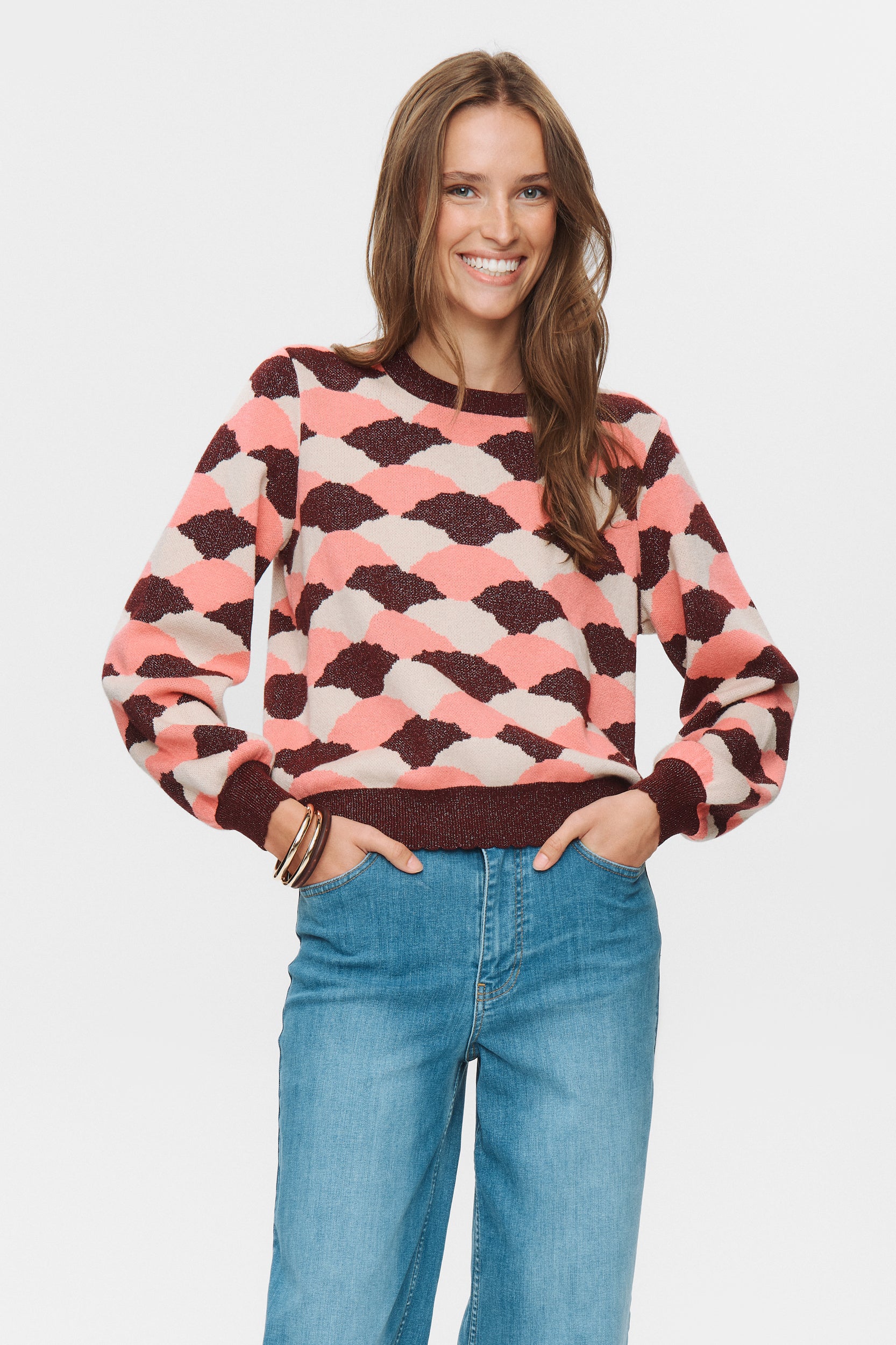 NÜMPH | LILA PULLOVER - PINK LEMONADE