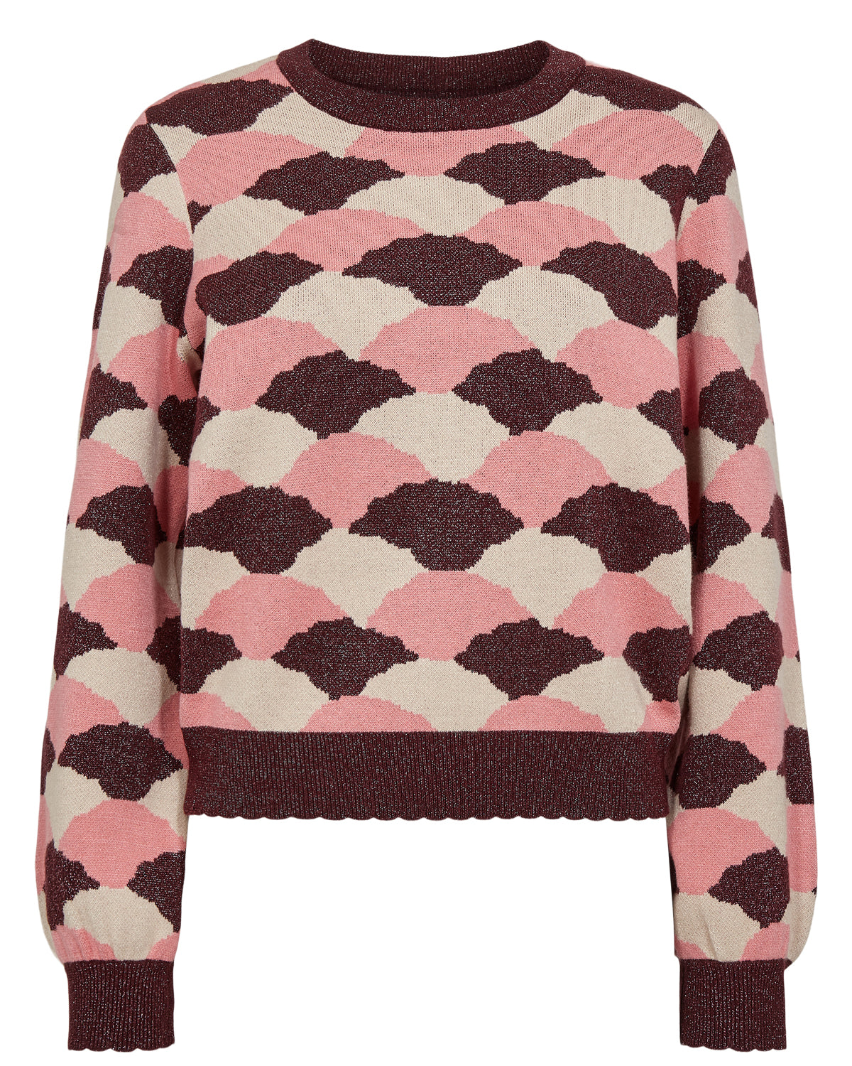 NÜMPH | LILA PULLOVER - PINK LEMONADE
