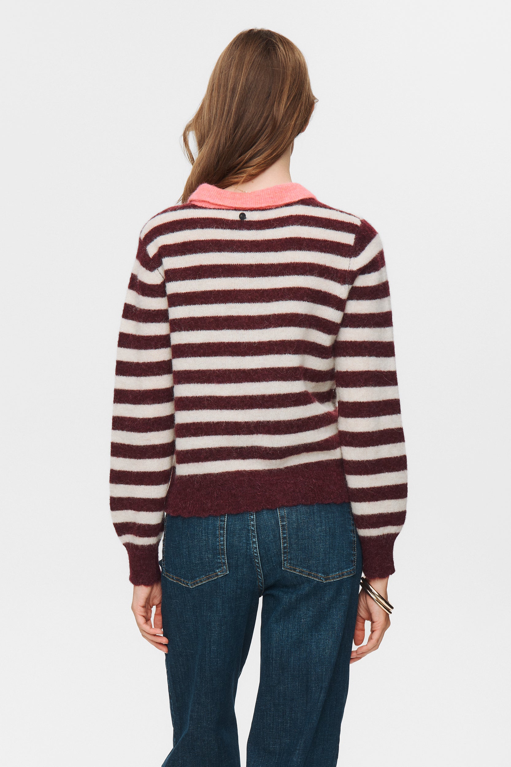 NÜMPH | CIARA RIETTE STRIPE PULLOVER - WINETASTING