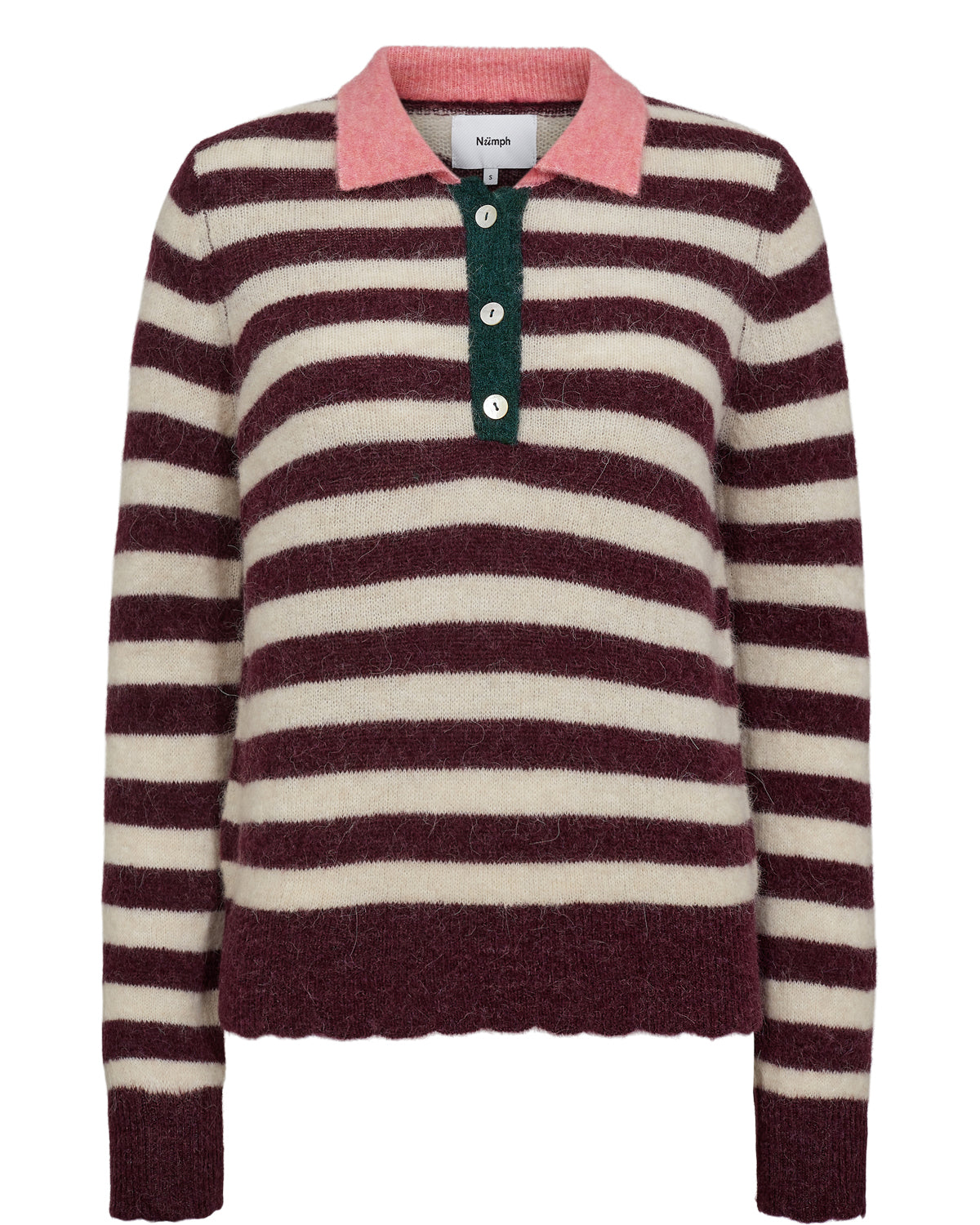 NÜMPH | CIARA RIETTE STRIPE PULLOVER - WINETASTING