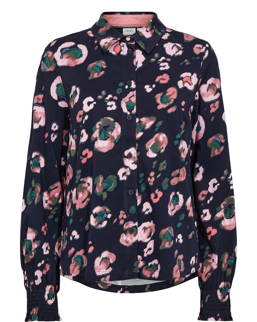 NÜMPH | LEANA SHIRT - DARK SAPHIRE