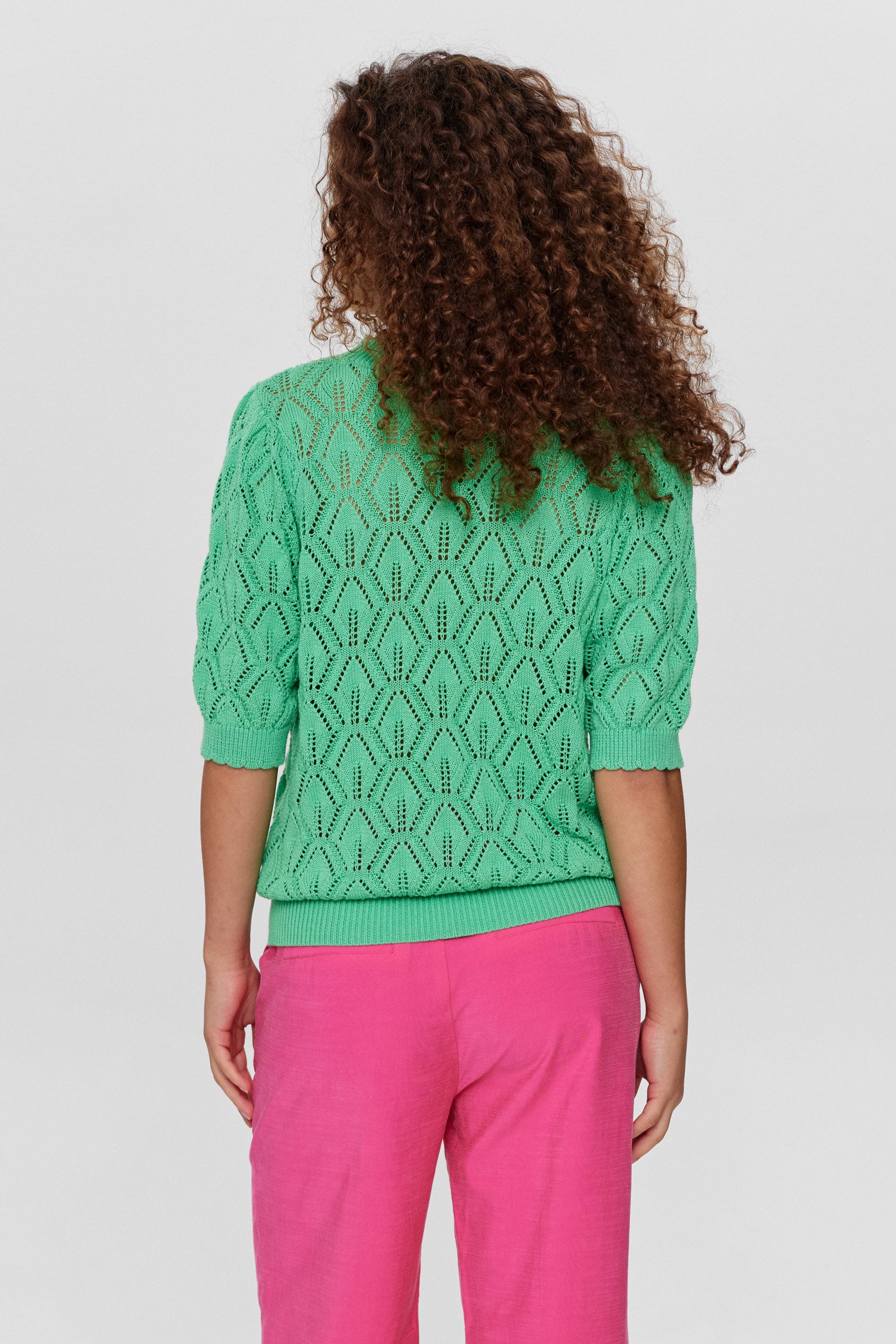 NUMPH | NICKA PULLOVER - GREEN SPRUCE