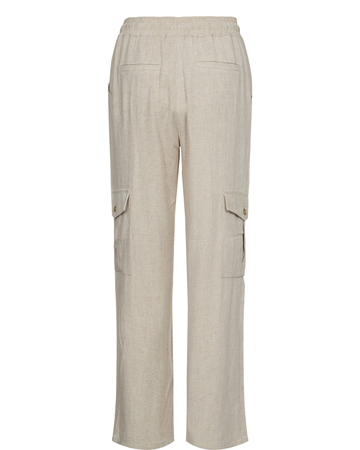 NUMPH | SUSSI PANTS - SESAME MELANGE