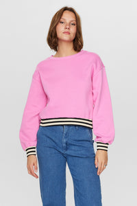 NUMPH | ADA SWEAT - FUCHSIA PINK