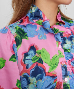 NUMPH | GABBY BLOUSE - FUCHSIA PINK