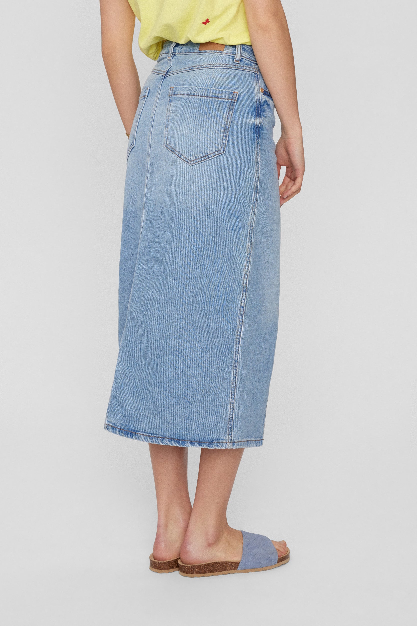 NUMPH | TORONTO SKIRT - MEDIUM BLUE DENIM