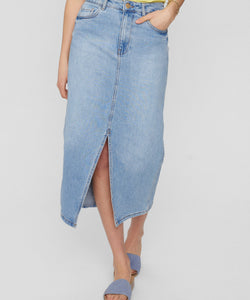 NUMPH | TORONTO SKIRT - MEDIUM BLUE DENIM