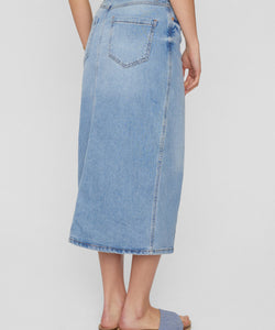 NUMPH | TORONTO SKIRT - MEDIUM BLUE DENIM