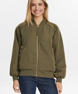 NÜMPH | TERA REVERSIBLE JACKET - GRAPE LEAF