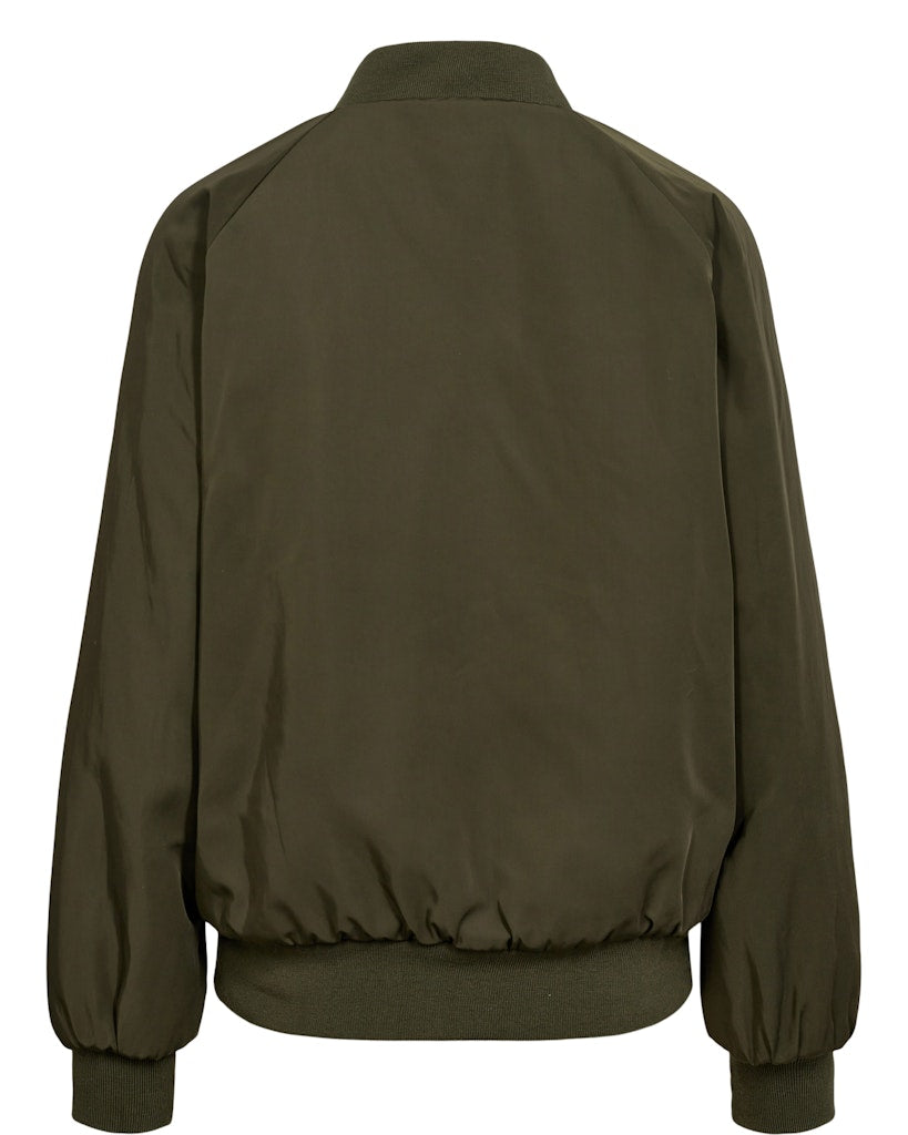 NÜMPH | TERA REVERSIBLE JACKET - GRAPE LEAF