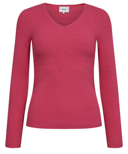 NUMPH | KIMMIE PULLOVER - RASPBERRY SORBET