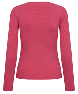 NUMPH | KIMMIE PULLOVER - RASPBERRY SORBET