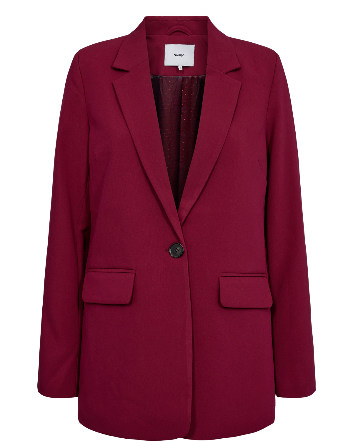 NÜMPH | RONJA BLAZER - BEET RED