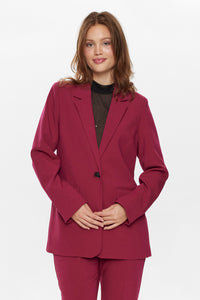 NÜMPH | RONJA BLAZER - BEET RED