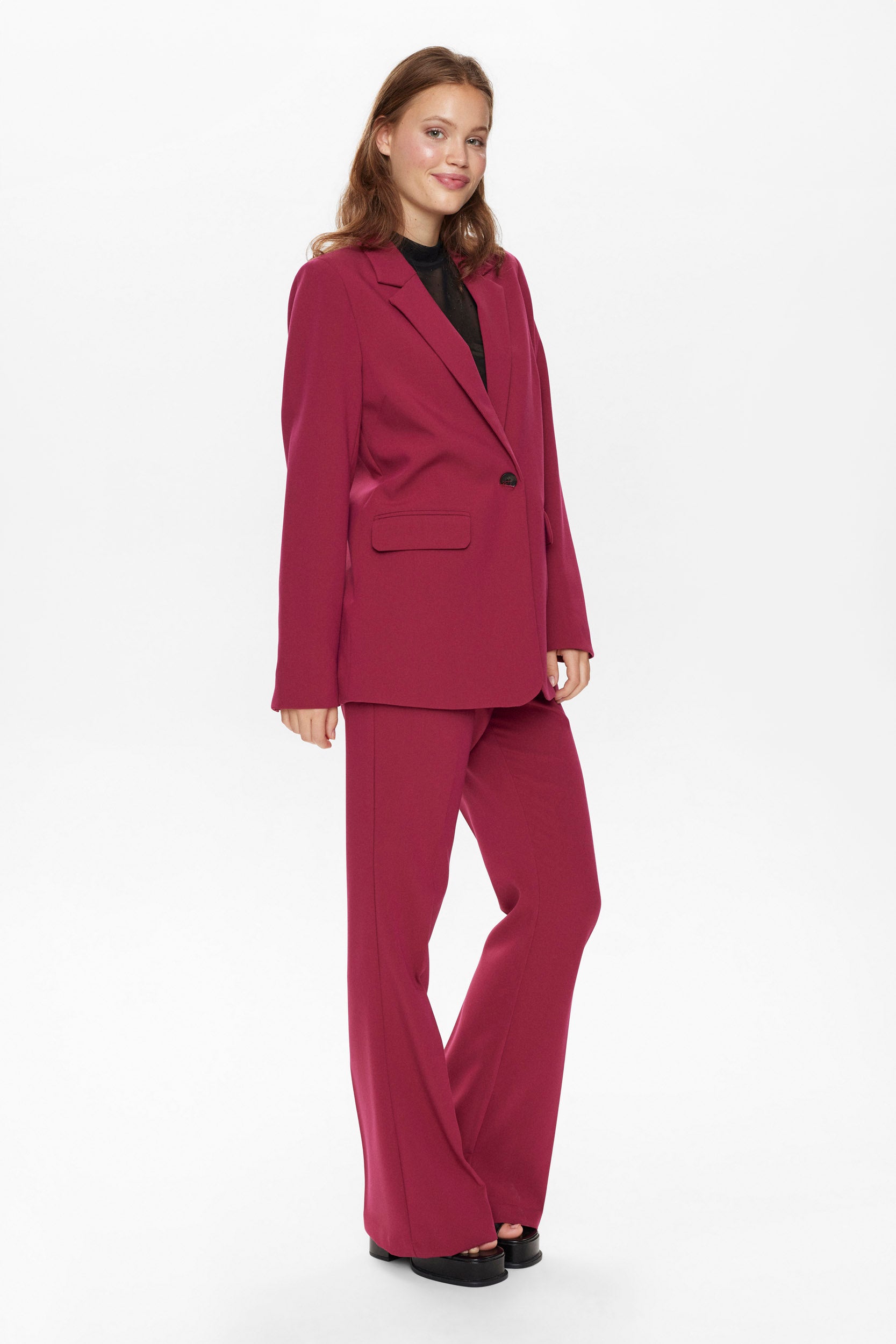 NÜMPH | RONJA BLAZER - BEET RED