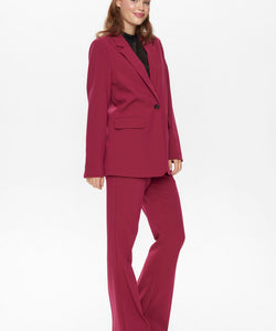 NÜMPH | RONJA BLAZER - BEET RED