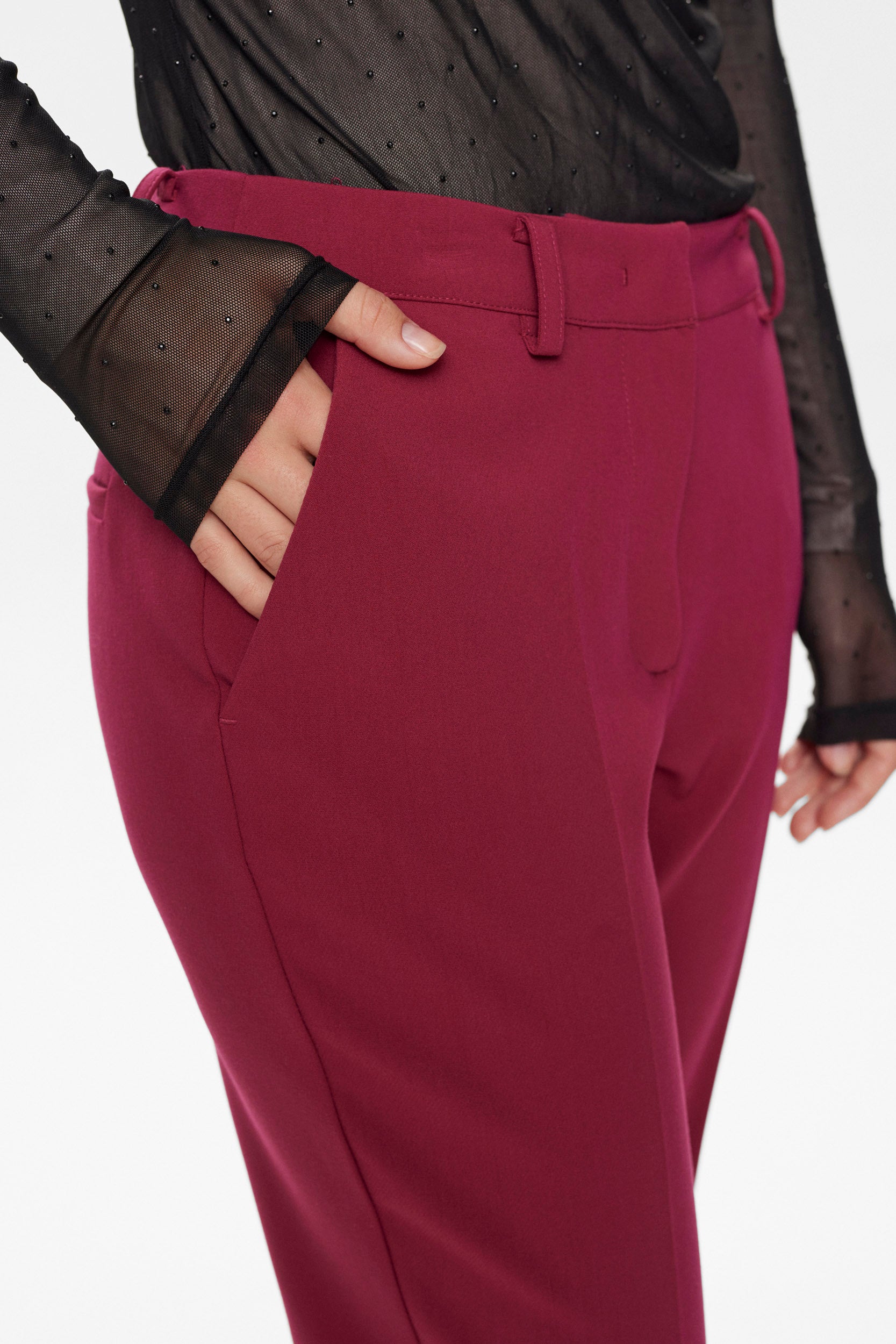 NÜMPH | RONJA KENDALL PANTS - BEET RED