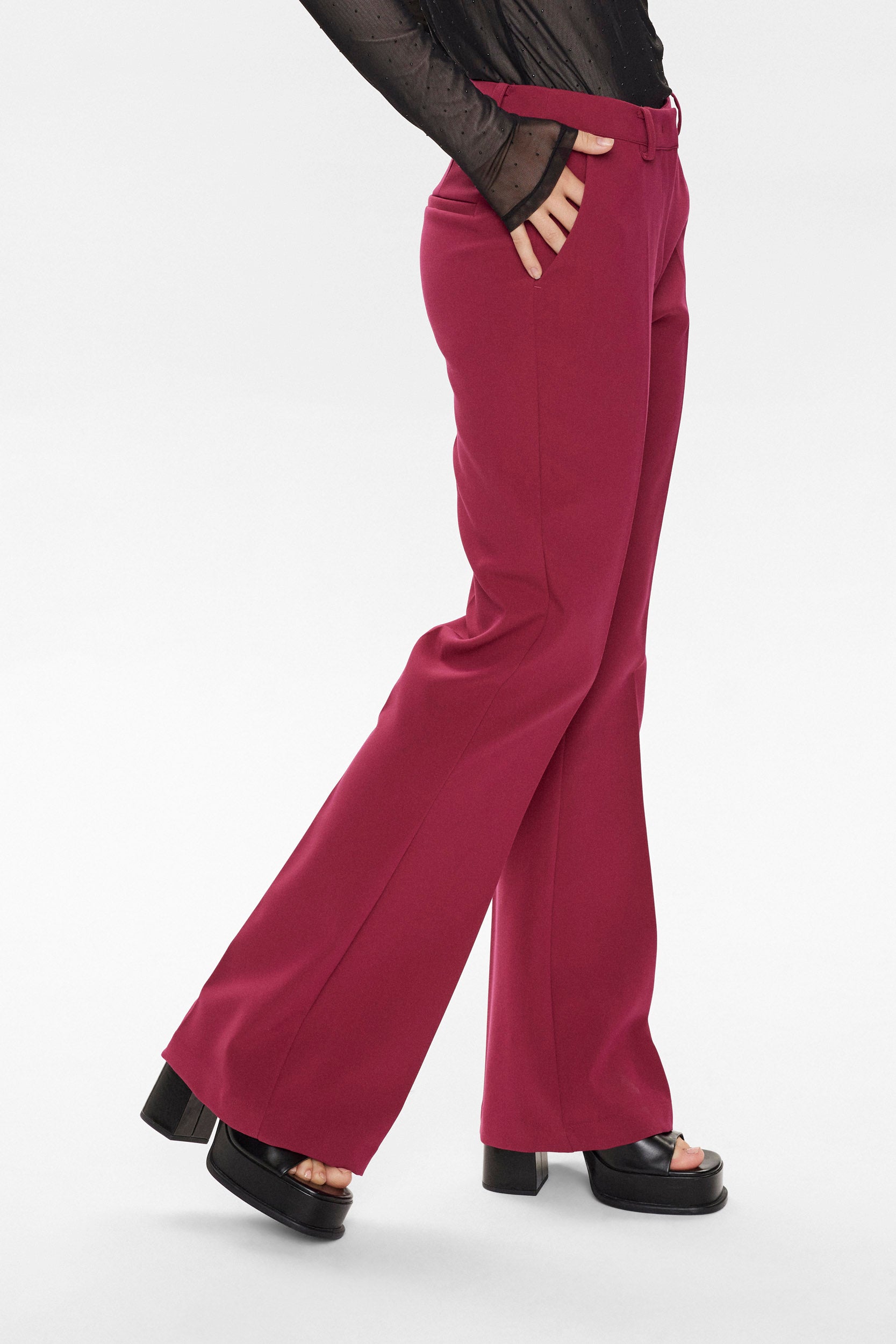 NÜMPH | RONJA KENDALL PANTS - BEET RED