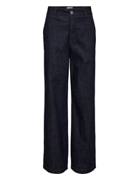 NUMPH | AMBER PANTS - DARK BLUE DENIM