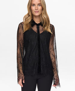 NÜMPH | SANSA SHIRT - CAVIAR