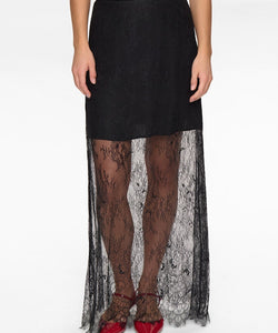 NÜMPH | SANSA SKIRT - CAVIAR