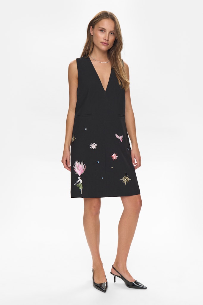 NÜMPH | ALMUT DRESS - CAVIAR