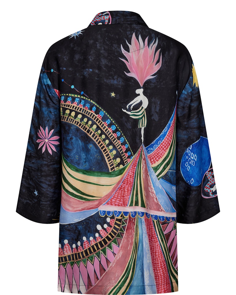 NÜMPH | STARLA SHIRT - OBSIDIAN