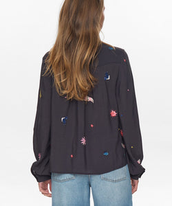 NÜMPH | TEKNA SHIRT - OBSIDIAN