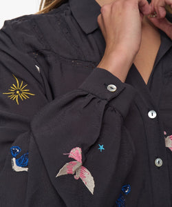 NÜMPH | TEKNA SHIRT - OBSIDIAN